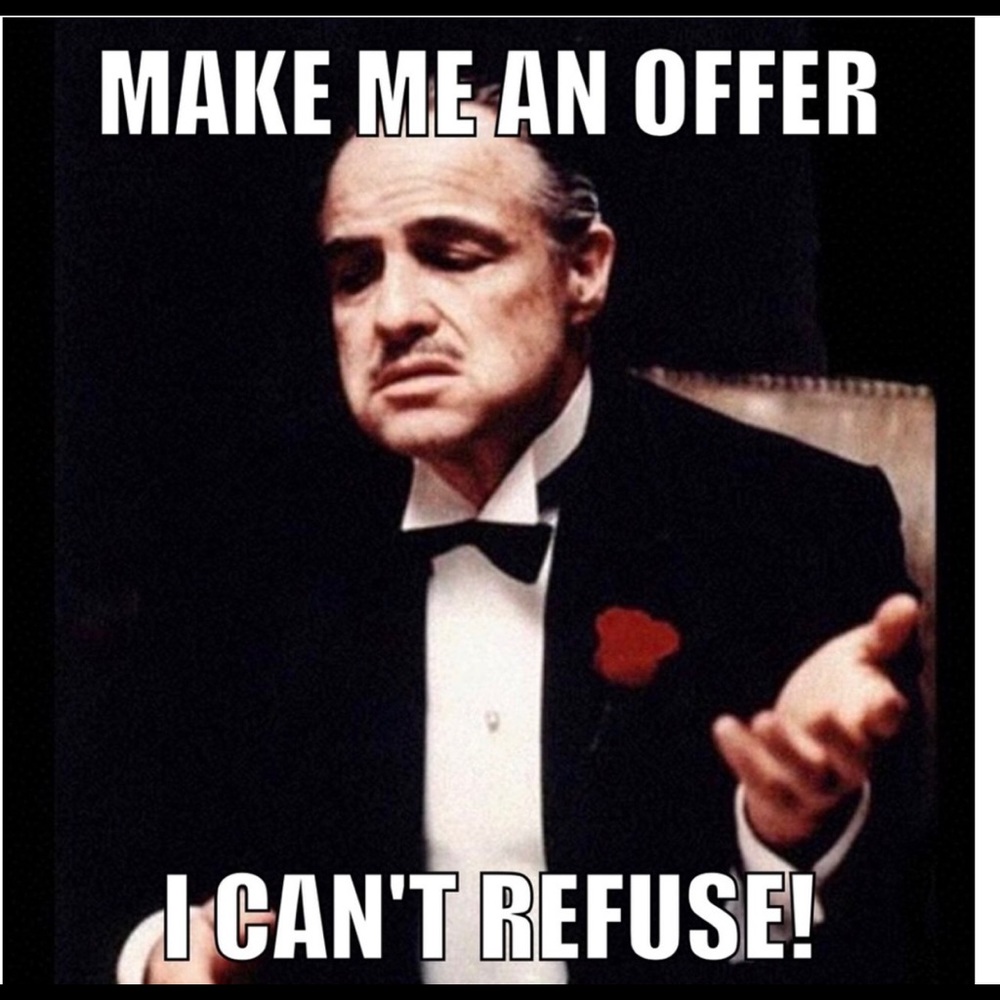 Make me an offer